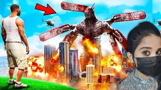 Trevor as Chainsaw Man - GTA 5 Gameplay #15