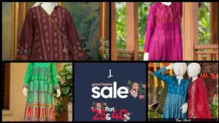 JUNAID JAMSHED NEW LAWN COLLECTION'23 | 25% & 40% GRAND FESTIVE SALE | J. NEW COLLECTION 2.0