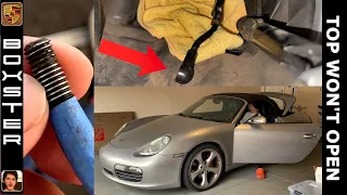 Convertible Top Ball Joints Guide | Top Won't Move | Porsche Boxster (987.1 and 987.2) (2005 - 2012)