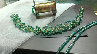 Making a crown with a single wire