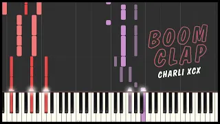 Charli XCX - Boom Clap (Piano Tutorial)