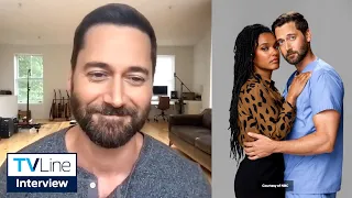 New Amsterdam Interview | Ryan Eggold Reacts to Freema Agyeman's Shocking Exit Ahead of Season 5