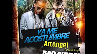 Me acostumbre Arcangel feat. bad bunny (CLEAN AUDIO)