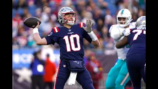 Mac Jones - Every Completed Pass - New England Patriots vs Miami Dolphins - NFL Week 17 2022