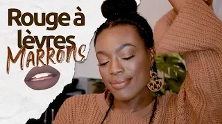 BROWN IS THE NEW NUDE 💄- TOP rouge à lèvres marrons sur peau foncées