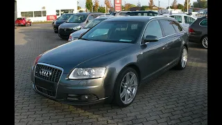 Auta Niemcy. Audi a6 S-line Quattro 2008 rok serwisowna. Zobaczmy tego wypasa.