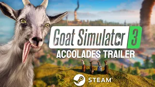 Goat Simulator 3 – Accolades Trailer | Steam Release