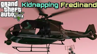 GTA V Gameplay: Michael, Franklin, & Trevor Kidnap Fredinand From The Agency