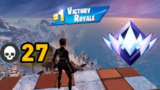 20 Kill Unreal Rank *SOLO SQUADS RANKED* | Fortnite Chapter 5