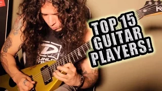 TOP 15 METAL / ROCK GUITAR PLAYERS!!! A 2016 list