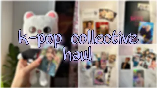 💜k-pop collective haul💜|| распаковка мерча стрэй кидс^^