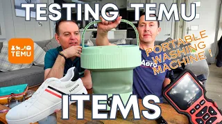 Is this TEMU portable Washing machine any good for VAN LIFE? | Temu Haul