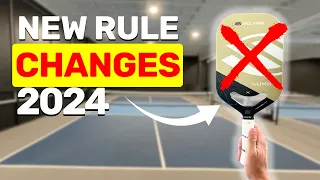 New Pickleball Rules for 2024!