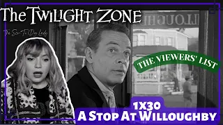 FIRST Time Watching THE TWILIGHT ZONE 1x30 A Stop At Willoughby. Reaction Video #thetwilightzone