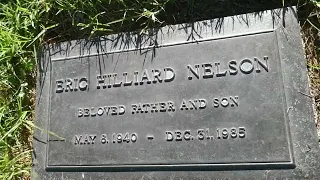 Singer Actor Ricky Nelson Grave Forest Lawn Hollywood Hills Los Angeles California USA Nov 3, 2022