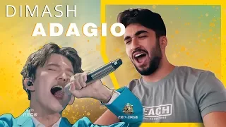 ARAB GUY Reacts to DIMASH KUDAIBERGEN - ADAGIO | ДИМАШ КУДАЙБЕРГЕН - АДАГИО | REACTION