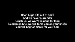 Lordi - Dead Bugs Bite | Lyrics on screen | HD