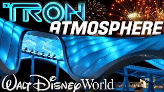 INCREDIBLE TRON NIGHTTIME ATMOSPHERE at Walt Disney World! - Spoiler Free