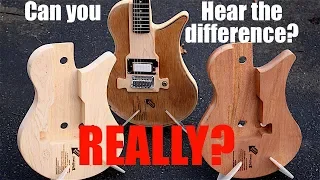 Guess Which guitar is made of Sawdust | Tone Wood Tester