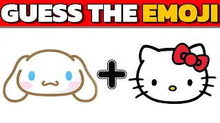 Guess the SANRIO CHARACTERS by the Emoji & Voice | Hello Kitty and Friends | Hello Kitty,Cinnamoroll