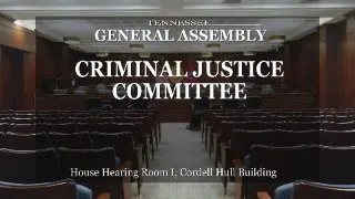 House Criminal Justice Committee- April 10, 2024- House Hearing Room 1