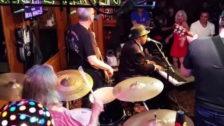 Kenny Wayne piano side stage Maui Sugar Mill,  May 01, 2017