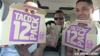 30 Taco Bell Tacos Eating Challenge | Eat Off | @hodgetwins