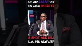 Mase Tells Cam'ron where he was at when Biggie Smalls was shot and killed in L.A. 👀