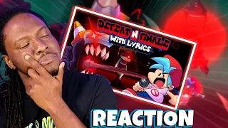 ⛽️ or 🍑 | Defeat & Finale|  WITH LYRICS By RecD (Imposter V4/Among Us ) REACTION