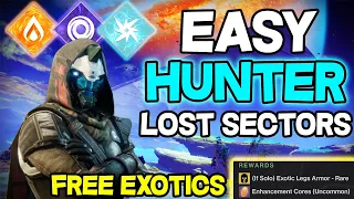 How To Solo Any Lost Sector In Under 3 Minutes As A Hunter! Best Hunter Builds For Lost Sectors!