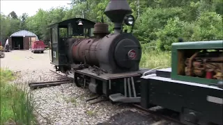 Restored two foot narrow gauge railroad - WW&F Annual Picnic 2022