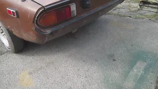 1978 Brown Triumph Spitfire engine running