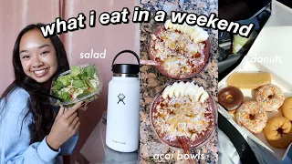 what i eat in a weekend | Nicole Laeno