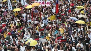 Massive Hong Kong protest against China extradition plan