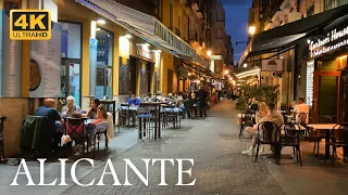 Alicante, Spain | Evening Vibe | Walking Tour 4k