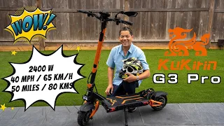 Best BANG for the BUCK? -  I Bought the Kukirin G3 Pro 2400W Scooter