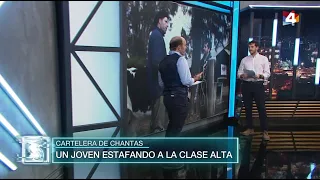 Santo y Seña - Cartelera de Chantas: Un joven estafando a la clase alta