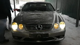 Mercedes Benz CL 55 AMG. Едем за мечтой