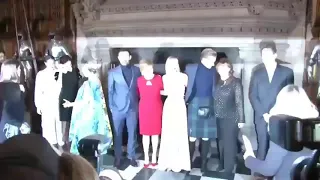 Jack Lowden w/ Saoirse Ronan and cast - Mary Queen of Scots Premiere (Scotland)