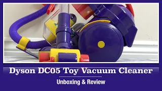 Dyson DC05 Toy Vacuum Cleaner By Casdon Unboxing & Demonstration