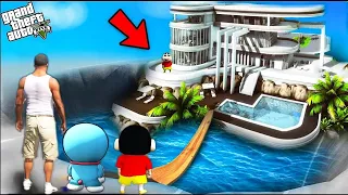 Franklin & Shinchan, Doraemon Completed Task to  Buy Luxury Water House   in GTA 5 Tamil