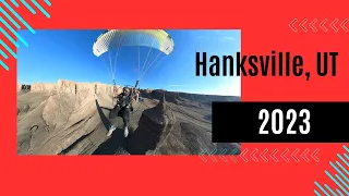 Paramotor at Hanksville, Utah 2023