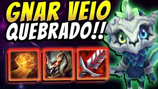 TFT - MEU GNAR VEIO QUEBRADO! O DOS OUTROS É SÓ PEDRADA