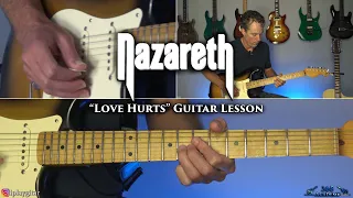 Nazareth - Love Hurts Guitar Lesson
