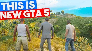 Ultimate GTA 5 With Real Life Graphics Vs Expanded And Enhanced | Comparison 🔥