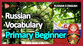 Learn Russian | Part 4: Russian Vocabulary Primary beginner | Goleaen