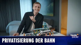 Die Deutsche Bahn: eine gammelnde Aktiengesellschaft (Till Reiners) | heute-show