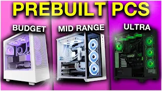 Best Prebuilt Gaming PCs to Buy in May 2024! 😃 [1080p, 1440p & 4K!]