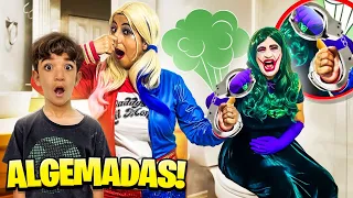 24 HORAS ALGEMADAS ARLEQUINA E LADY JOKER ( CORINGUETE ) IRMÃ DO CORINGA