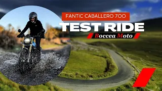 TETS RIDE PROVA - CABALLERO 700 - FANTIC - BOCCEA MOTO ROMA